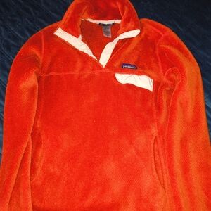 Patagonia Women's Red Fleece Sweater